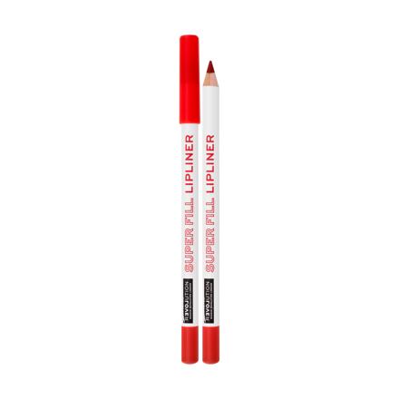 Revolution Relove Super Fill Lipliner dámská tužka na rty 1 g odstín červená