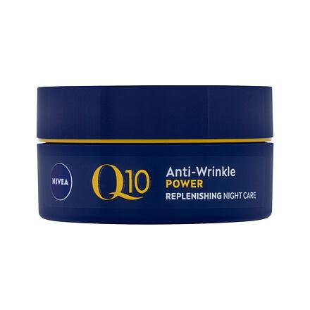 Nivea Q10 Power Anti-Wrinkle + Firming Night dámský zpevňující noční krém proti vráskám 50 ml pro ženy