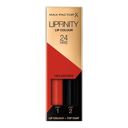 Max Factor Lipfinity 24HRS Lip Colour dámská dlouhotrvající rtěnka s balzámem 4.2 g odstín oranžová