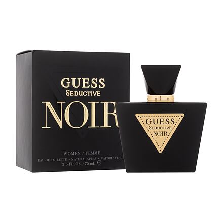 GUESS Seductive Noir dámská toaletní voda 75 ml pro ženy