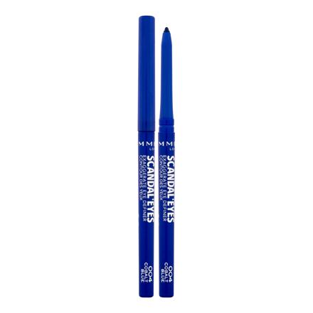 Rimmel London Scandal Eyes Exaggerate Eye Definer dámská voděodolná tužka na oči 0.35 g odstín modrá