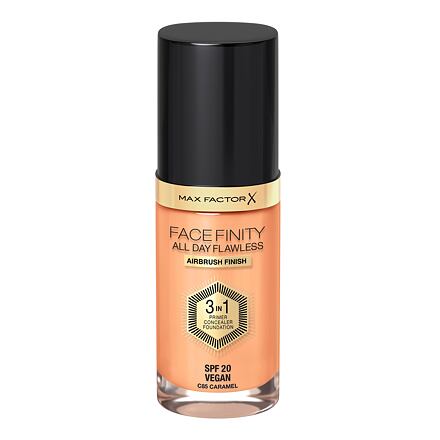 Max Factor Facefinity All Day Flawless SPF20 tekutý make-up s uv ochranou 30 ml odstín c85 caramel