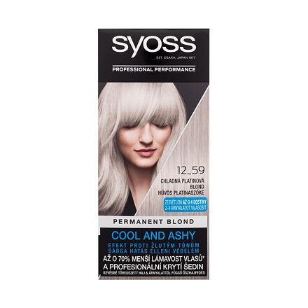 Syoss Permanent Coloration Permanent Blond dámská permanentní barva na vlasy 50 ml odstín blond pro ženy