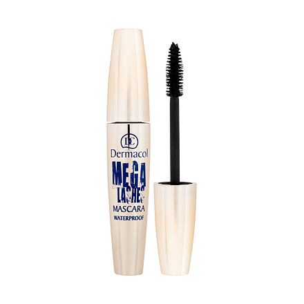 Dermacol Mega Lashes dámská voděodolná řasenka pro objem a prodloužení řas 12.5 ml odstín černá