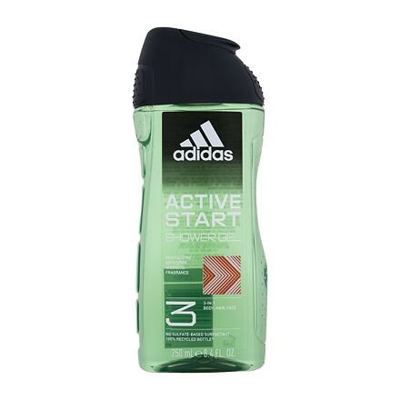 Adidas Active Start Shower Gel 3-In-1 pánský sprchový gel 250 ml pro muže