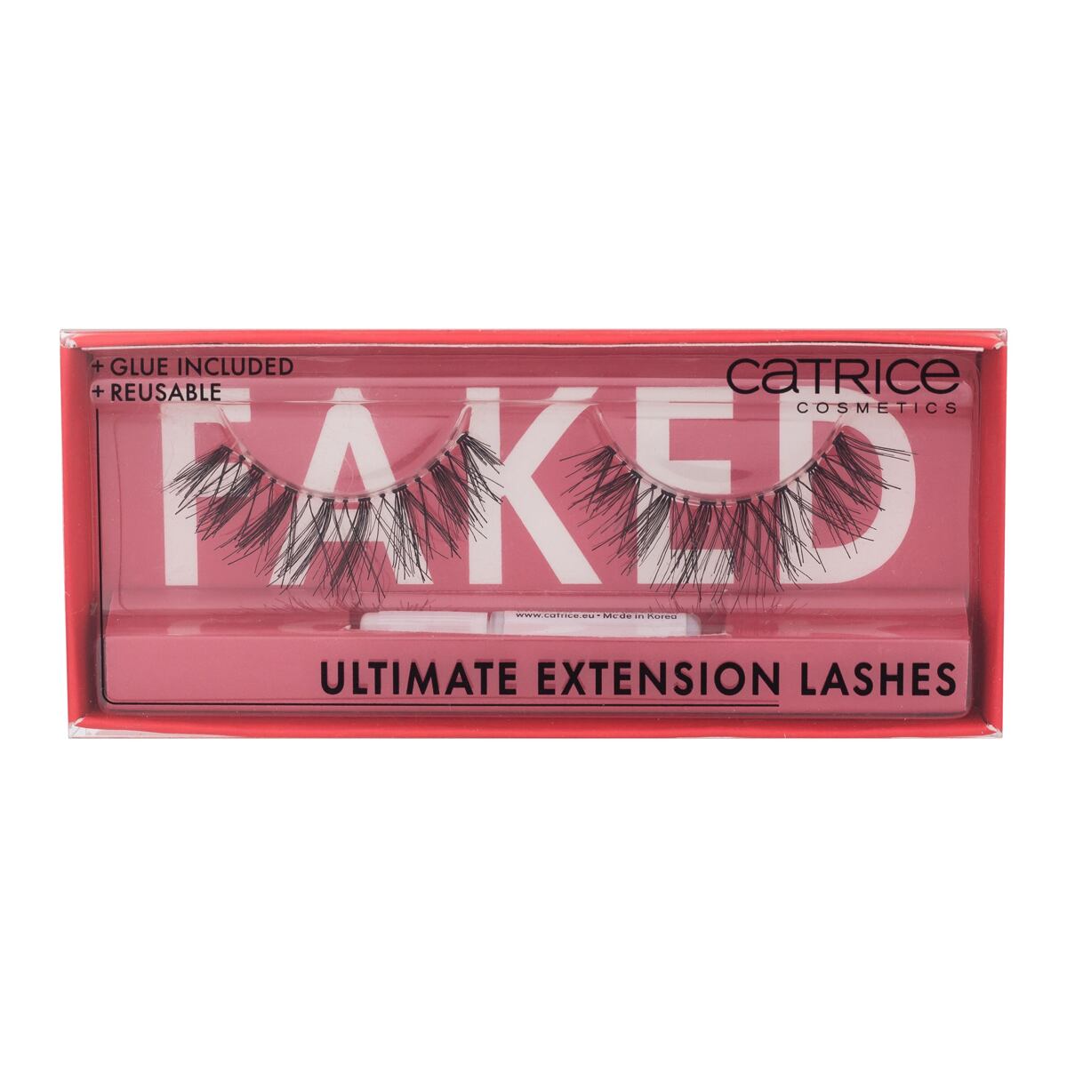 Catrice Faked Ultimate Extension Lashes dámské ultralehké umělé řasy pro prodloužení řas odstín black