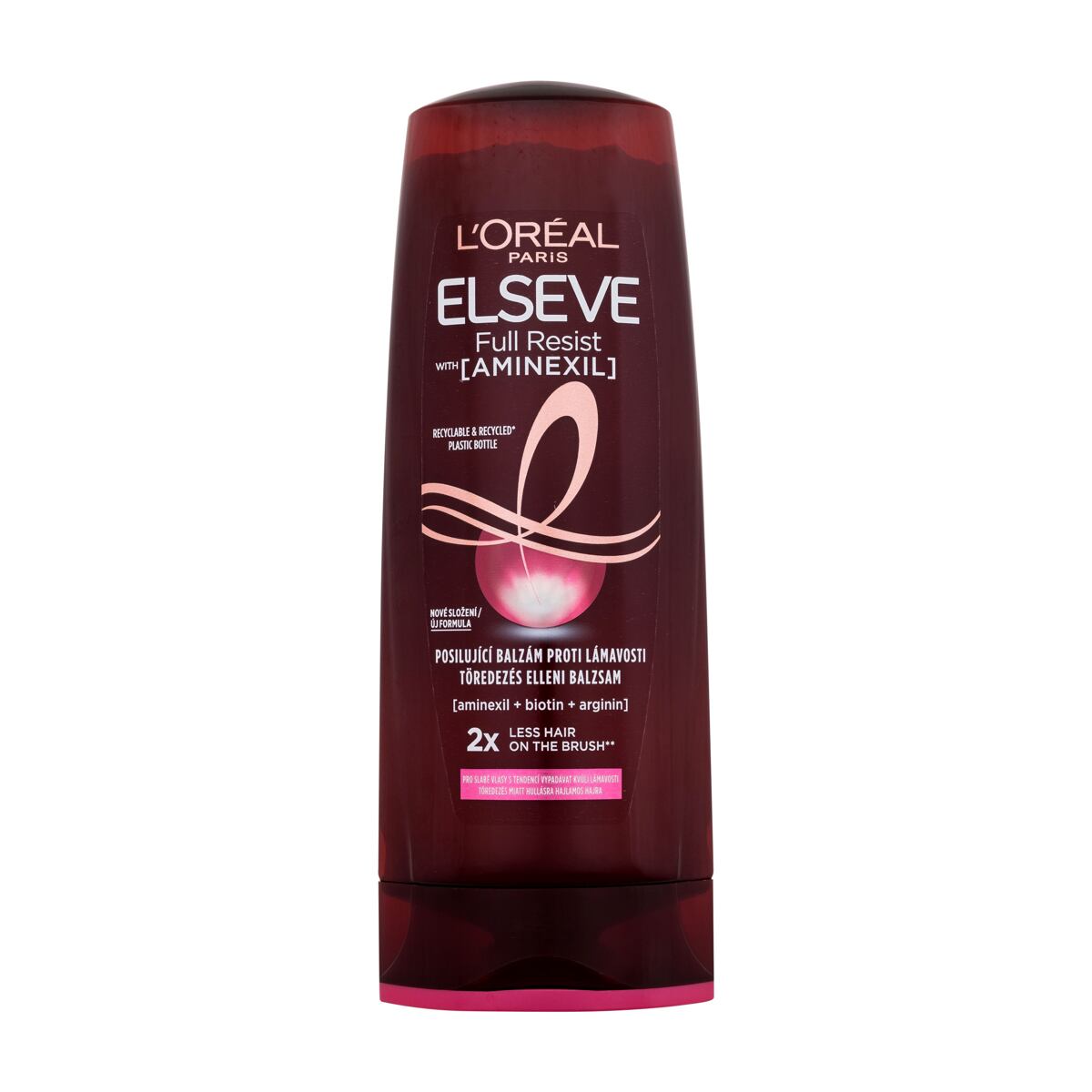 L'Oréal Paris Elseve Full Resist Aminexil Strengthening Balm dámský posilující balzám pro oslabené a poškozené vlasy 400 ml pro ženy