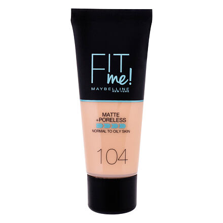 Maybelline Fit Me! Matte + Poreless matující makeup 30 ml odstín 104 Soft Ivory
