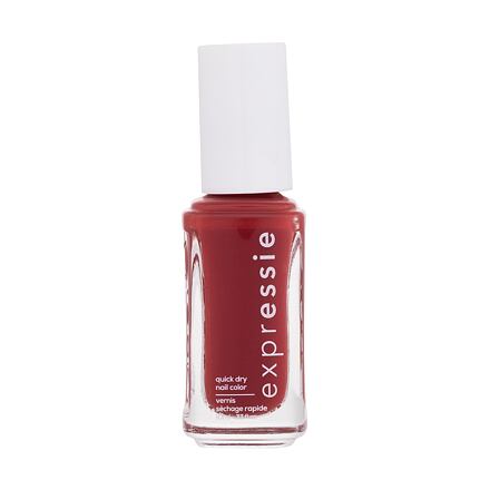 Essie Expressie rychleschnoucí lak na nehty 10 ml odstín červená