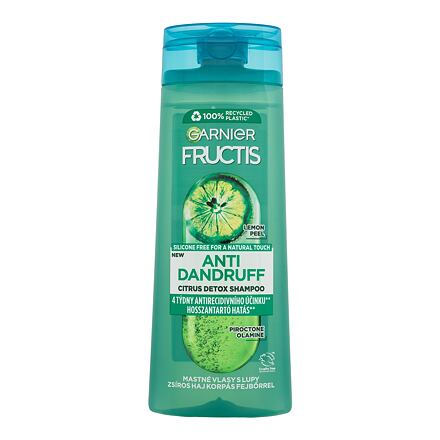 Garnier Fructis Antidandruff Citrus Detox Shampoo unisex šampon pro mastné vlasy s lupy 250 ml unisex