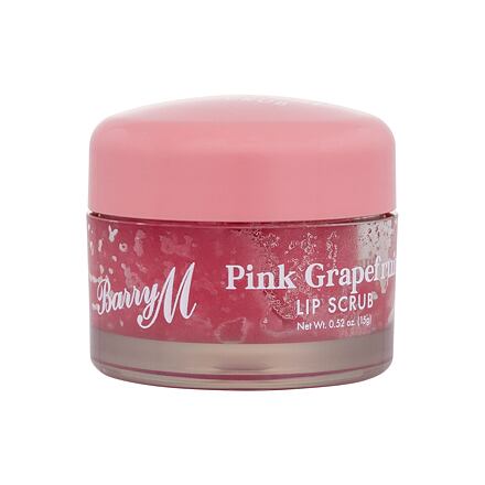 Barry M Lip Scrub Pink Grapefruit dámský hydratační a zjemňující peeling na rty 15 g pro ženy