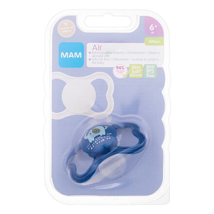 MAM Air Silicone Pacifier 6m+ Elephant silikonový dudlík šetrný k pokožce