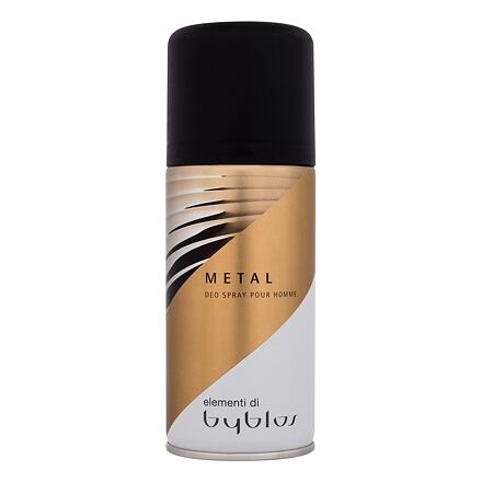 Byblos Metal Sensation pánský deodorant ve spreji bez obsahu hliníku 150 ml pro muže