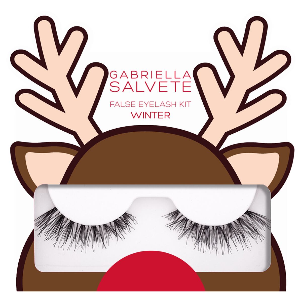 Gabriella Salvete False Eyelash Kit Winter dámské umělé řasy s lepidlem