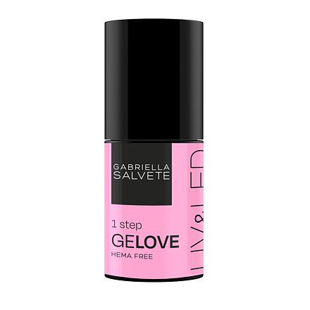 Gabriella Salvete GeLove UV & LED zapékací gelový lak na nehty 8 ml odstín růžová