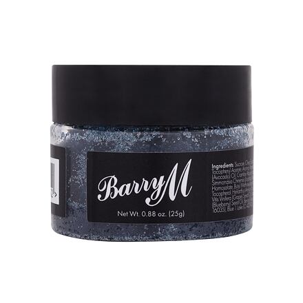 Barry M Lip Scrub Blueberry dámský peeling na rty s příchutí borůvky 25 g pro ženy