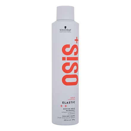 Schwarzkopf Professional Osis+ Elastic Medium Hold Hairspray dámský rychleschnoucí lak na vlasy se středně silnou fixací 300 ml pro ženy
