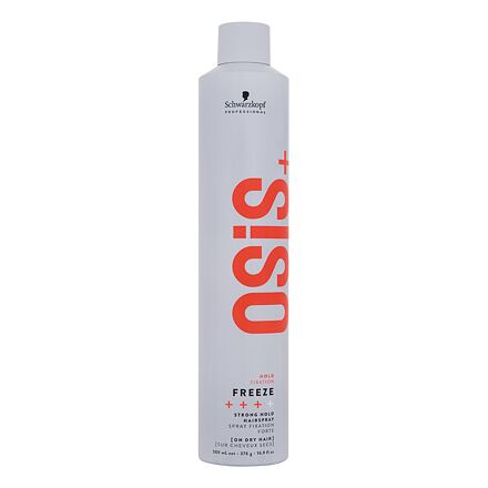 Schwarzkopf Professional Osis+ Freeze Strong Hold Hairspray dámský rychleschnoucí lak na vlasy se silnou fixací 500 ml pro ženy