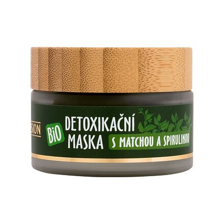 Purity Vision Detox Mask Matcha & Spirulina unisex vyživující a posilující detoxikační pleťová maska 40 ml unisex