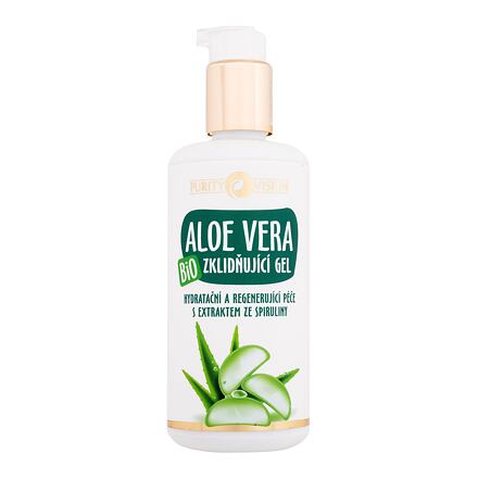 Purity Vision Aloe Vera Bio Soothing Gel unisex hydratační, regenerující a zklidňující tělový gel 200 ml unisex