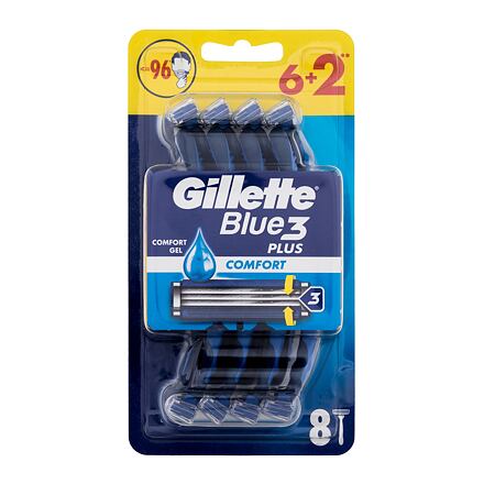 Gillette Blue3 Comfort pánský jednorázová holítka 8 ks 8 ks pro muže
