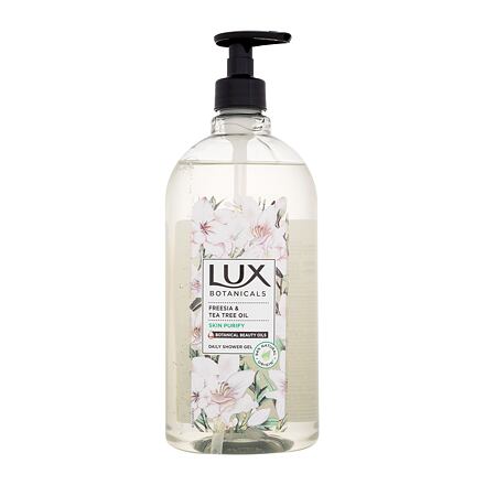 LUX Botanicals Freesia & Tea Tree Oil Daily Shower Gel dámský čisticí sprchový gel 750 ml pro ženy