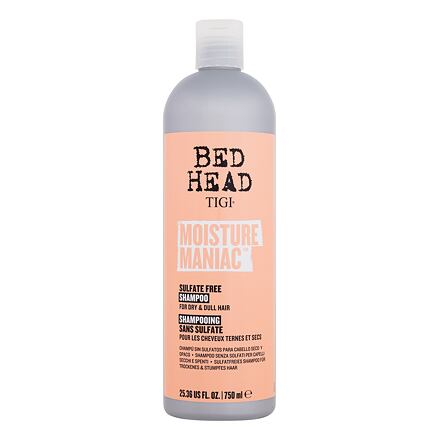 Tigi Bed Head Moisture Maniac Shampoo dámský hydratační šampon pro suché a matné vlasy 750 ml pro ženy