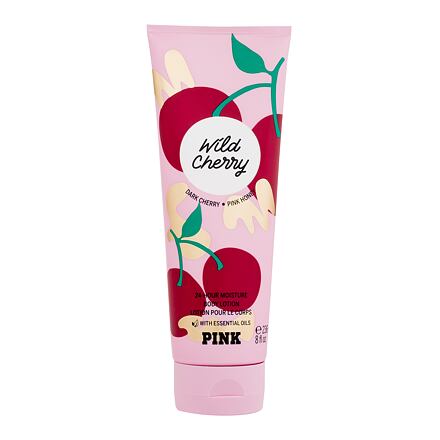 Victoria´s Secret Pink Wild Cherry dámské tělové mléko 236 ml pro ženy