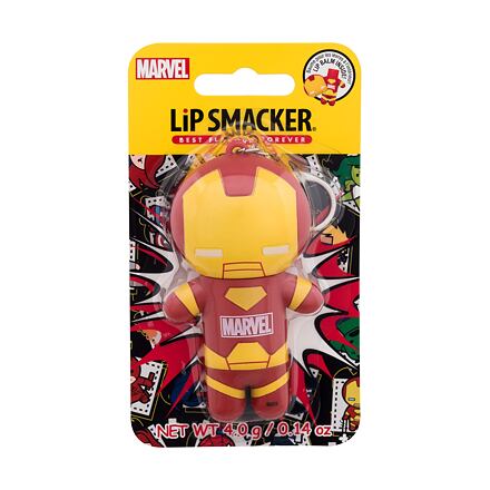 Lip Smacker Marvel Iron Man Billionaire Punch dětský balzám na rty s příchutí míchaného nápoje 4 g