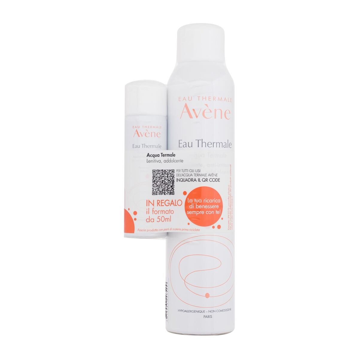 Avene Eau Thermale dámská dárková sada pleťová voda ve spreji Eau Thermale Thermal Water 300 ml + 50 ml pro ženy