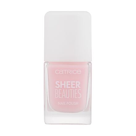 Catrice Sheer Beauties Nail Polish lak na nehty s průsvitným efektem 10.5 ml odstín růžová