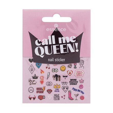 Essence Nail Stickers Call Me Queen! nálepky na nehty s rozmanitými motivy 1 balení pro ženy