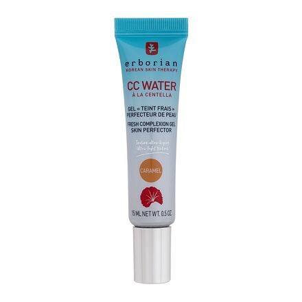 Erborian CC Water Fresh Complexion Gel Skin Perfector pečující cc krém pro svěží vzhled 15 ml odstín Caramel