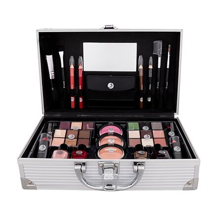 2K Fabulous Beauty Train Case dámská kufřík dekorativní kosmetiky 66.9 g