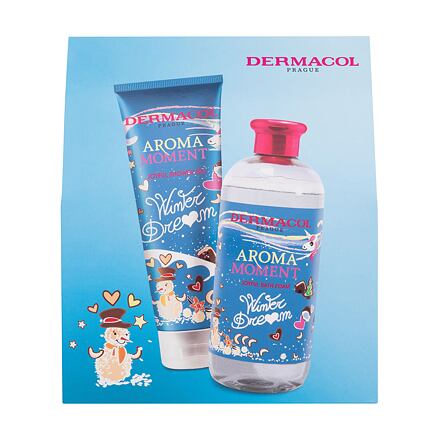 Dermacol Aroma Moment Winter Dream unisex dárková sada pěna do koupele 500 ml + sprchový gel 250 ml unisex