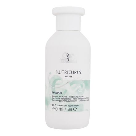 Wella Professionals NutriCurls Waves Shampoo dámský šampon pro podporu vlnitých vlasů 250 ml pro ženy