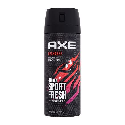 Axe Recharge Arctic Mint & Cool Spices pánský deodorant ve spreji bez obsahu hliníku 150 ml pro muže