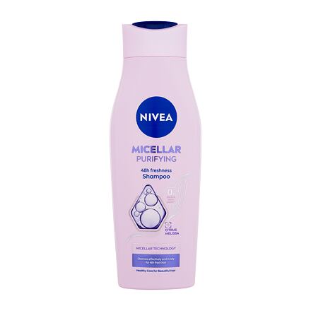 Nivea Micellar Purifying Shampoo dámský micelární šampon pro hloubkové čištění 400 ml pro ženy