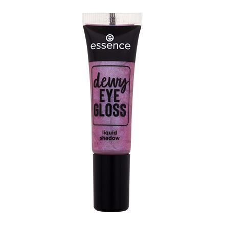 Essence Dewy Eye Gloss tekuté oční stíny s lesklou texturou 8 ml odstín růžová