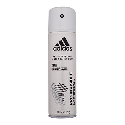 Adidas Pro Invisible 48H pánský antiperspirant deodorant ve spreji 200 ml pro muže