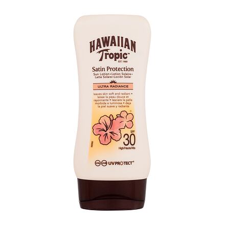Hawaiian Tropic Satin Protection Ultra Radiance Sun Lotion SPF30 unisex rozjasňující mléko na opalování 180 ml