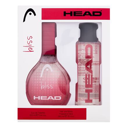 HEAD Bliss dámská dárková sada toaletní voda 100 ml + tělový sprej 240 ml pro ženy