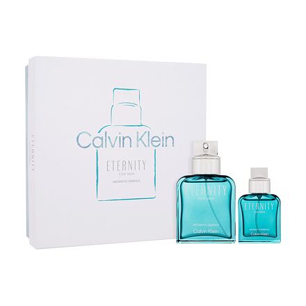 Calvin Klein Eternity Aromatic Essence pánský dárková sada parfém 100 ml + parfém 30 ml pro muže