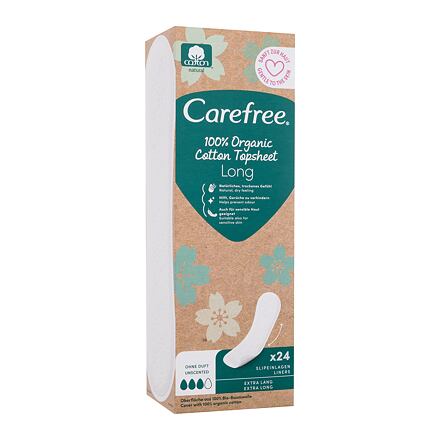 Carefree Organic Cotton Long intimky se svrchní vrstvou z organické bavlny 24 ks pro ženy
