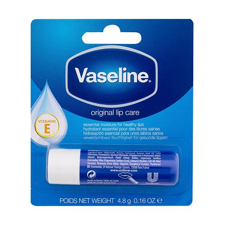 Vaseline Original Lip Care dámský hydratační balzám na rty s vitamínem e 4.8 g