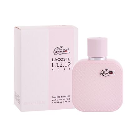 Lacoste Eau de Lacoste L.12.12 Rose dámská parfémovaná voda 50 ml pro ženy poškozená krabička