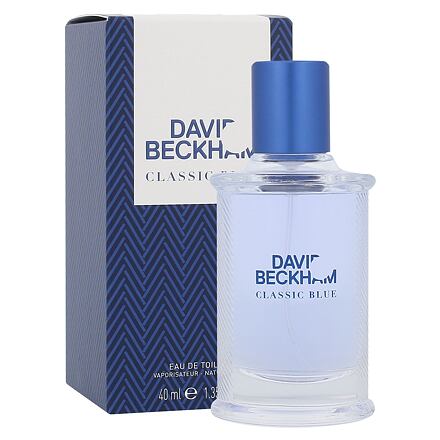 David Beckham Classic Blue pánská toaletní voda 40 ml pro muže
