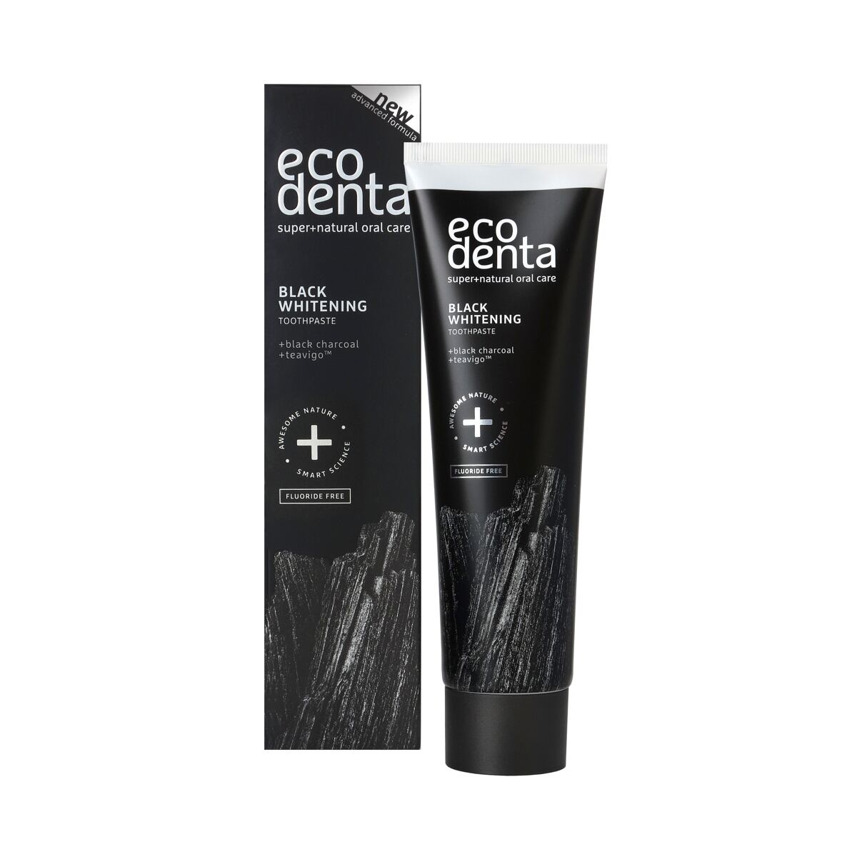 Ecodenta Toothpaste Black Whitening zubní pasta pro dokonale bílé zuby 100 ml