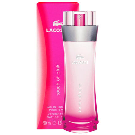 Lacoste Touch Of Pink dámská toaletní voda 30 ml pro ženy poškozená krabička