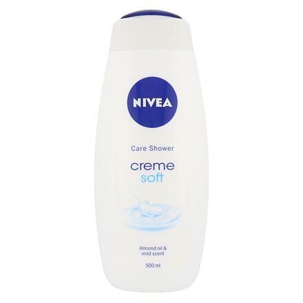 Nivea Creme Soft dámský pečující sprchový gel s mandlovým olejem 500 ml pro ženy